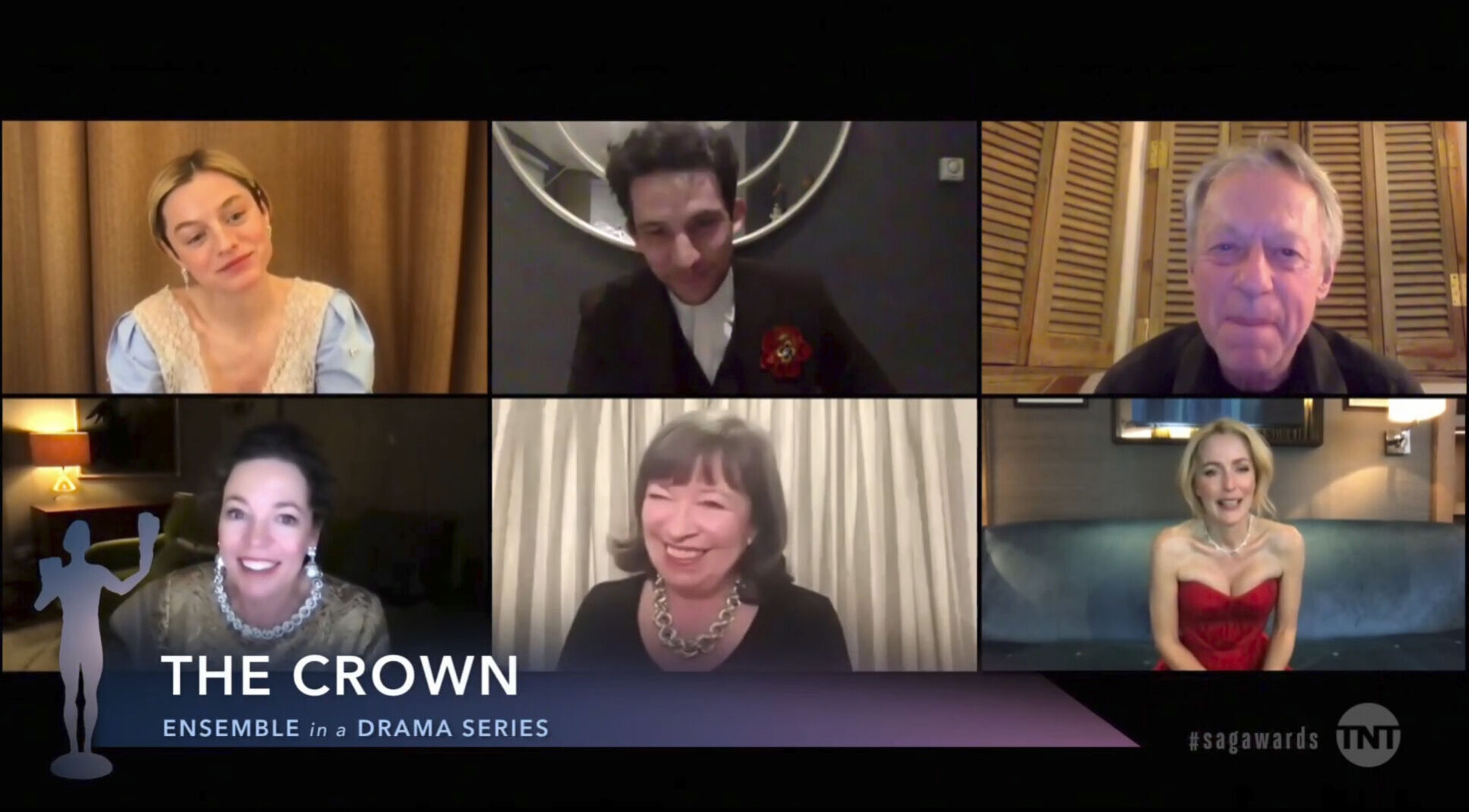 Ensemble in a drama series: “The Crown”